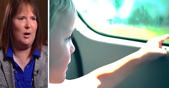 Hennes man misshandlade henne och var otrogen med barnflickan! Då ser hennes son det HÄR utanför fönstret!