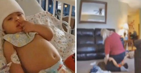 Hennes son börjar agera konstigt, så mamma gömmer en kamera för att spionera på barnflickan! HEMSKT!